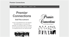 Desktop Screenshot of premier-connections.co.uk